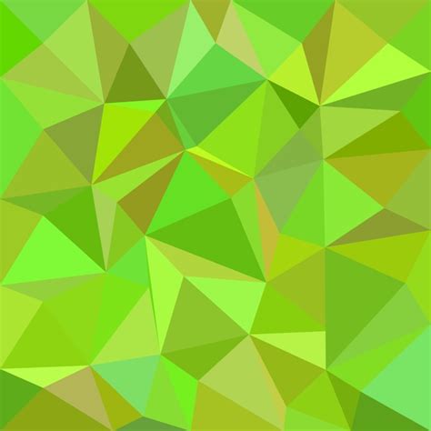 Green Mosaic Background Vector Free Download