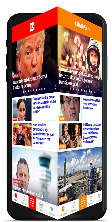 Je gekozen editie wordt automatisch bewaard. Het Laatste Nieuws lanceert gloednieuwe HLN-app | Internet ...
