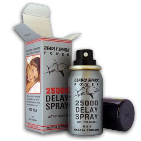 Delay sprays are desensitizing products that help treat premature ejaculation. Original Deadly Shark Power Delay Spray in Pakistan