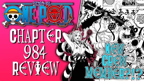 New Strawhat Alertthe Onepod Podcast One Piece Chapter 984 Review