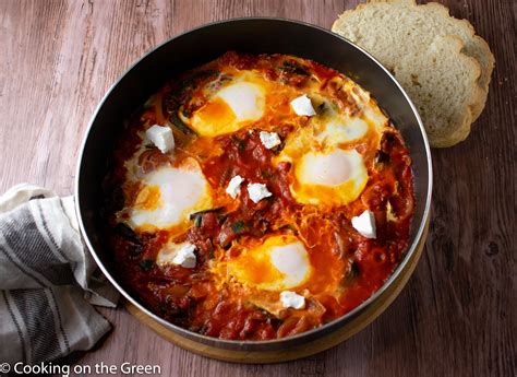 Spicy Shakshuka With Chard Shakshuka Recipes Shakshuka Stuffed Peppers