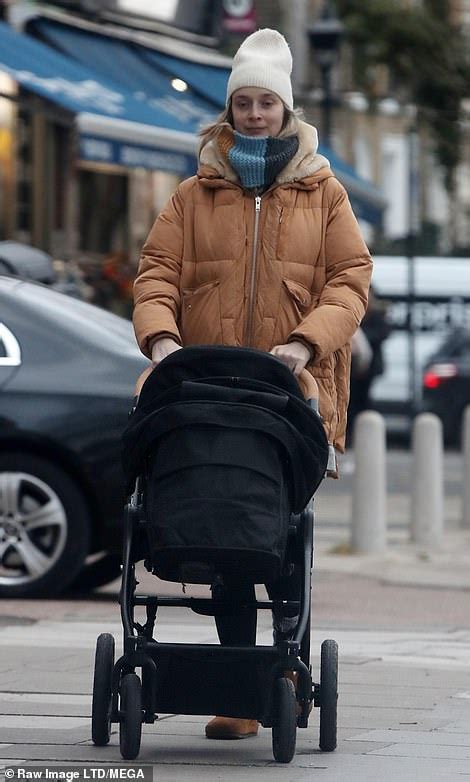 Aidan Turners Wife Caitlin Fitzgerald Steps Out With A Pram Daily