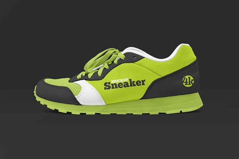 Download Free Sneaker Mockup (PSD)