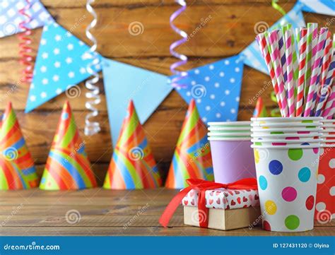 Colorful Accessories For Parties Stock Photo Image Of Anniversary