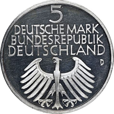 Germany Federal Republic 5 Mark Km 113 Prices And Values Ngc