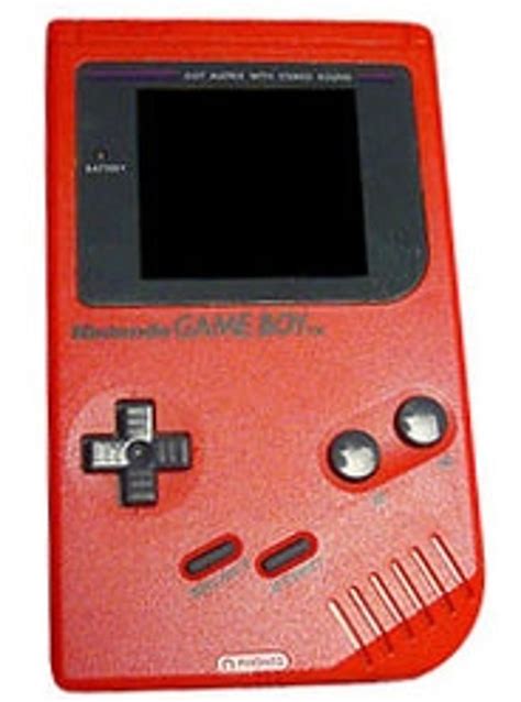 Game Boy Original System Red Original Nintendo For Sale Dkoldies