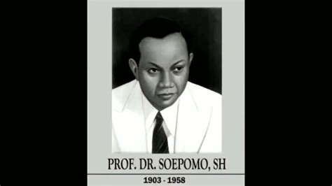 Biografi Raden Soepomo Youtube