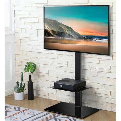 Fitueyes Universal Tv Stand Base Corner Tv Stand For Bedroom With