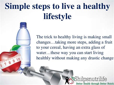Simple Steps To Live A Healthy Lifestyle