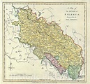 Historic Map : The Duchy of Silesia, Poland, Wilkinson, 1792, Vintage ...