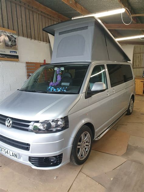 Vw T5t6 Pop Topelevating Roofslim Roof Fully Fitted Ebay