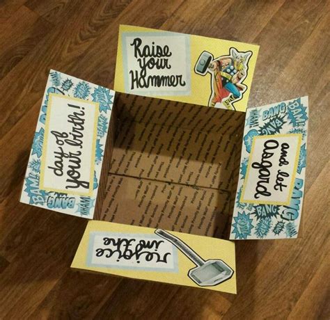 Search a wide range of information from across the web with superdealsearch.com Custom Care Package Design- Thor Birthday Care Package ...