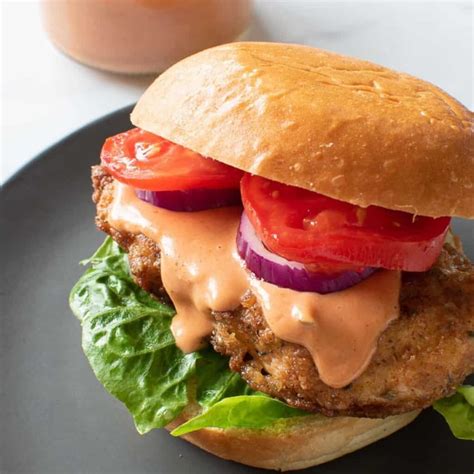 Best Spicy Burger Sauce Only 5 Minutes Hint Of Healthy
