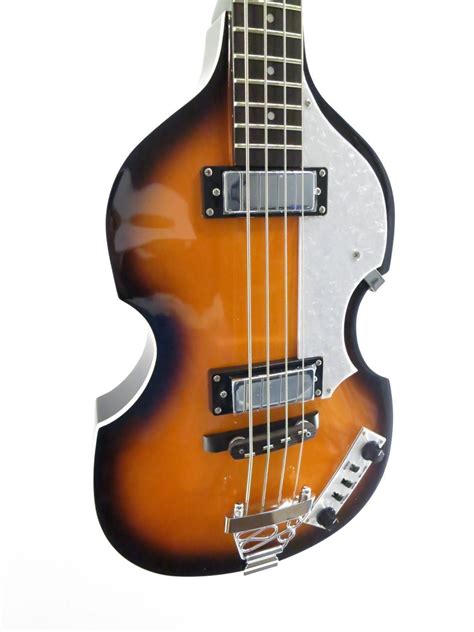 Effin Model Paul Vb Electric Bass Guitar Violin Shaped 4 String B Style Violin
