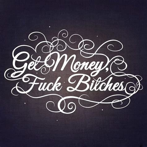 Get Money Fuck Bitches Iii Canvas Print By 5by5collective Icanvas