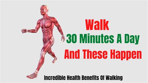 Benefits Of Walking Everyday Walking 30 Minutes A Day Weight Loss