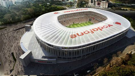 Beşiktaş (pronounced beˈʃiktaʃ) is a district and municipality of istanbul, turkey, located on the european shore of the bosphorus strait. Design: Vodafone Arena - StadiumDB.com