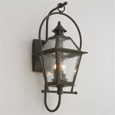 Outdoor wall lights at lowes. Charleston Outdoor Wall Lantern Large - Shades of Light