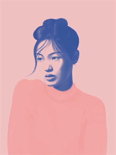 Portraits Made During 2016 Digital Illustrations Portrait