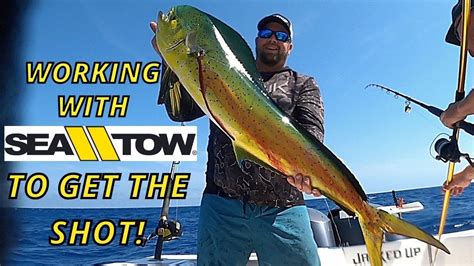 Showing Sea Tow Around Ponce Inlet Trolling For Mahi And Hooking Up