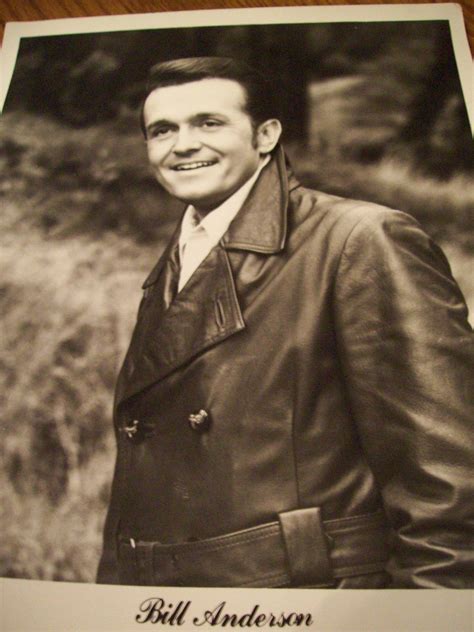 Bill Anderson (Vintage Publicity Photo) Country Music Stars, Country