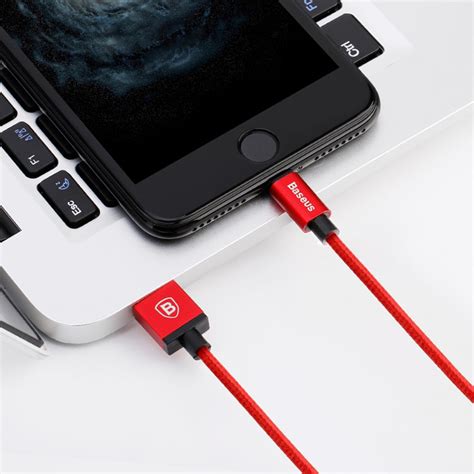 Baseus Antila Mfi Nylon Lightning Charging Cable For Iphone Ipad