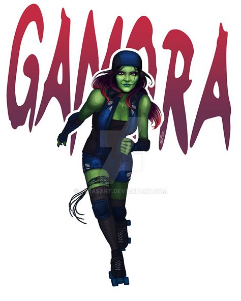 Derby Gamora By Terasart On Deviantart Gamora Galaxy Comics Marvel Girls