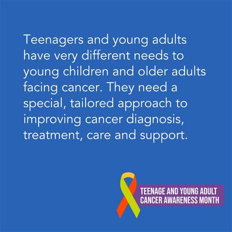 Charities Join Forces For Teenage And Young Adult Cancer Awareness Month