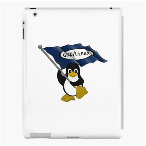Tux Gnu Linux Flag Penguin Ipad Case And Skin By Orinemaster Redbubble