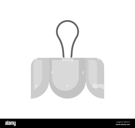 Christmas Hang Rope Loop Isolated Vector Illustration Stock Vector