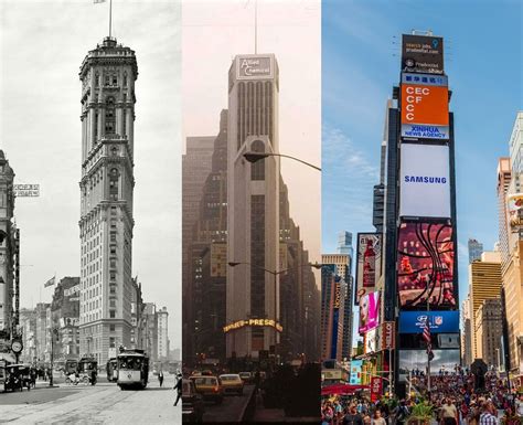The Evolution Of Times Square Nyc Usa Rarchitecturalrevival
