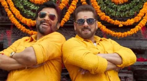 Salman Khan And Venkatesh Do Lungi Dance In Teaser Of Kisi Ka Bhai Kisi Ki Jaan Song Yentamma