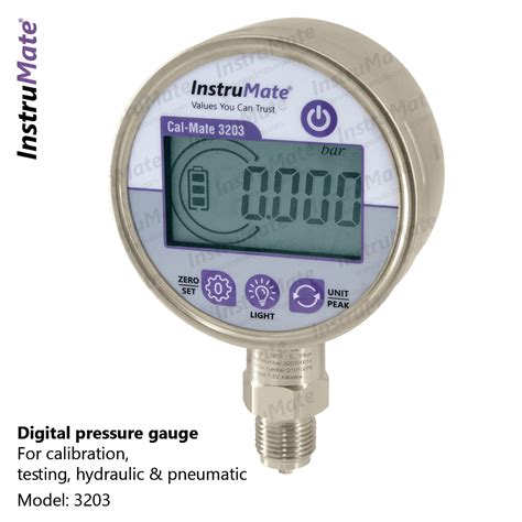 Digital Pressure Gauge 3203 Instrumate