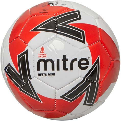 Buy Mitre Delta Replica Fa Cup Mini Football Whiteredred