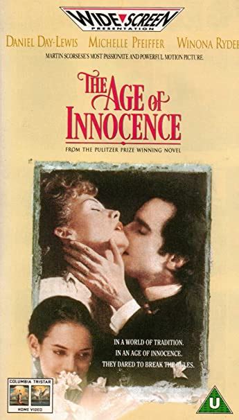 The Age Of Innocence Vhs Daniel Day Lewis Michelle Pfeiffer Winona Ryder Richard E Grant
