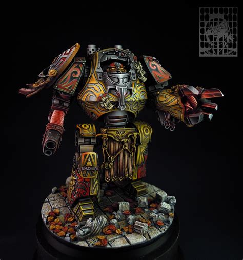 Hecaton Aiakos Minotaurs Contemptor Dreadnought By Sergey We7 Chasnyk