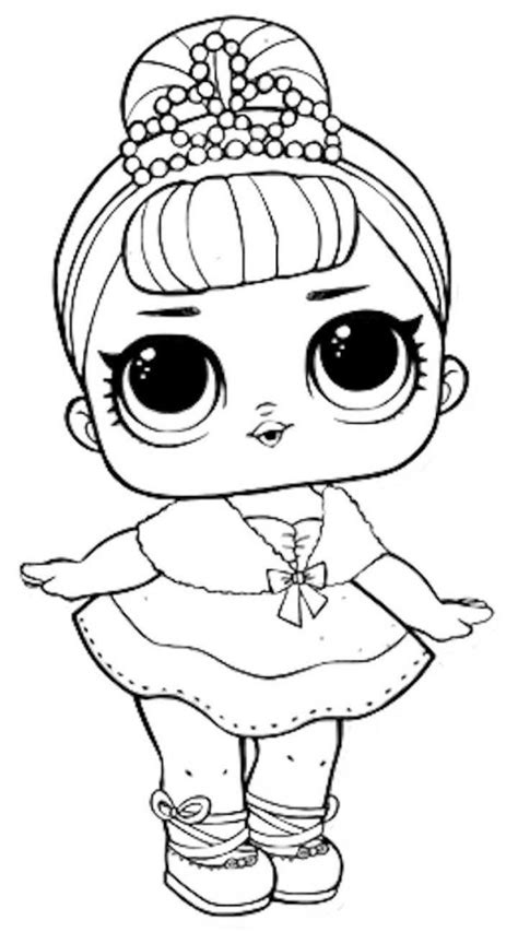 Tenemos la mayor coleccion de dibujos kawaii para colorear, descargar o imprimir. Dibujos de LOL Surprise doll para colorear | Colorear imágenes