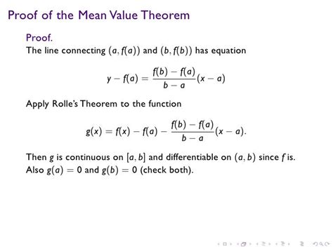 Lesson 19: The Mean Value Theorem