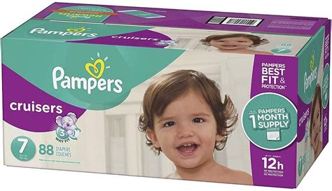 Pampers Cruisers Disposable Diapers Size 7 88 Count Baby