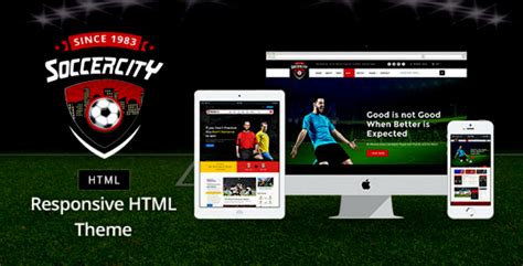 Soccer Sports Sports Html Template Themes And Templates