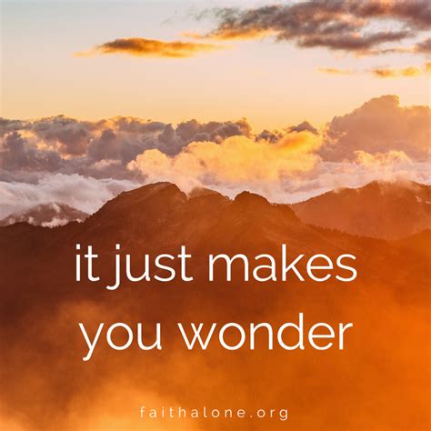It Just Makes You Wonder — Revelation 211 2 Grace Evangelical Society