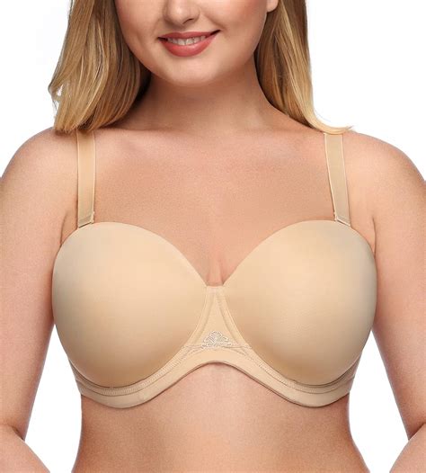 Exclare Womens Full Coverage Multiway Contour Convertible Underwire