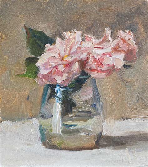 Daily Painting Titled September Roses Click For Enlargement