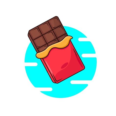 Premium Vector Chocolate Shop Logo Icon Vectorchocolate Bar Cartoon