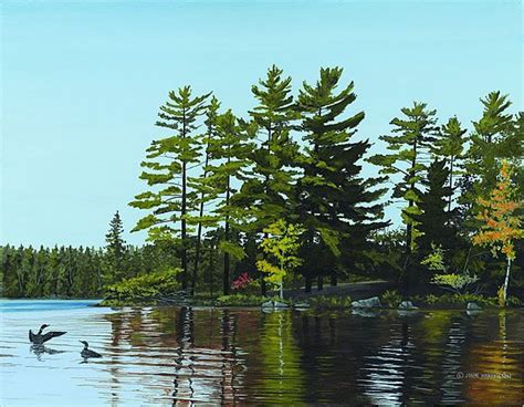 Lake Scenes Muskoka Artist Ontario Art Canadian Artists Canadian