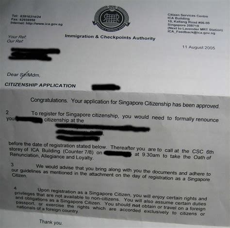 citizenship approval my letter from the ica stating that m… flickr