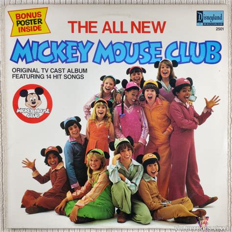 Mickey Mouse Club ‎ The All New Mickey Mouse Club 1977 Vinyl Lp