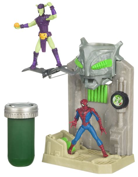 Spectacular Spider Man Oscorp Ooze Factories Playsets The Toyark News