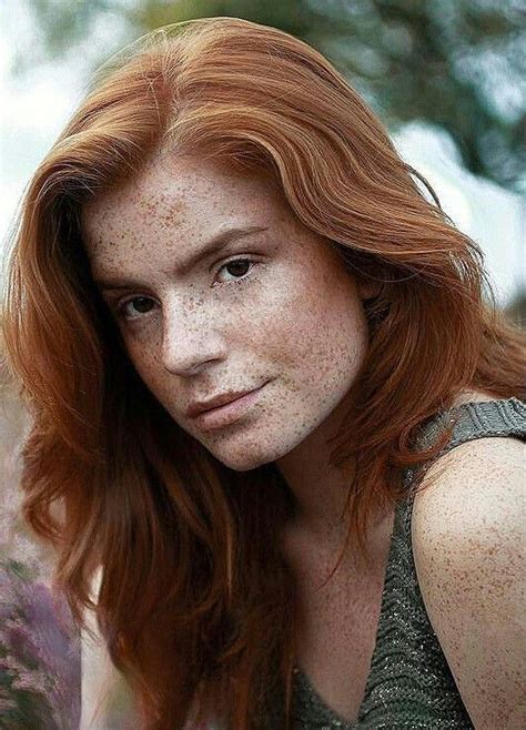 Luca Hollestelle Beautiful Freckles Red Hair Woman Red Hair Doll