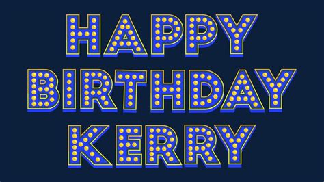 Happy Birthday Kerry Cake